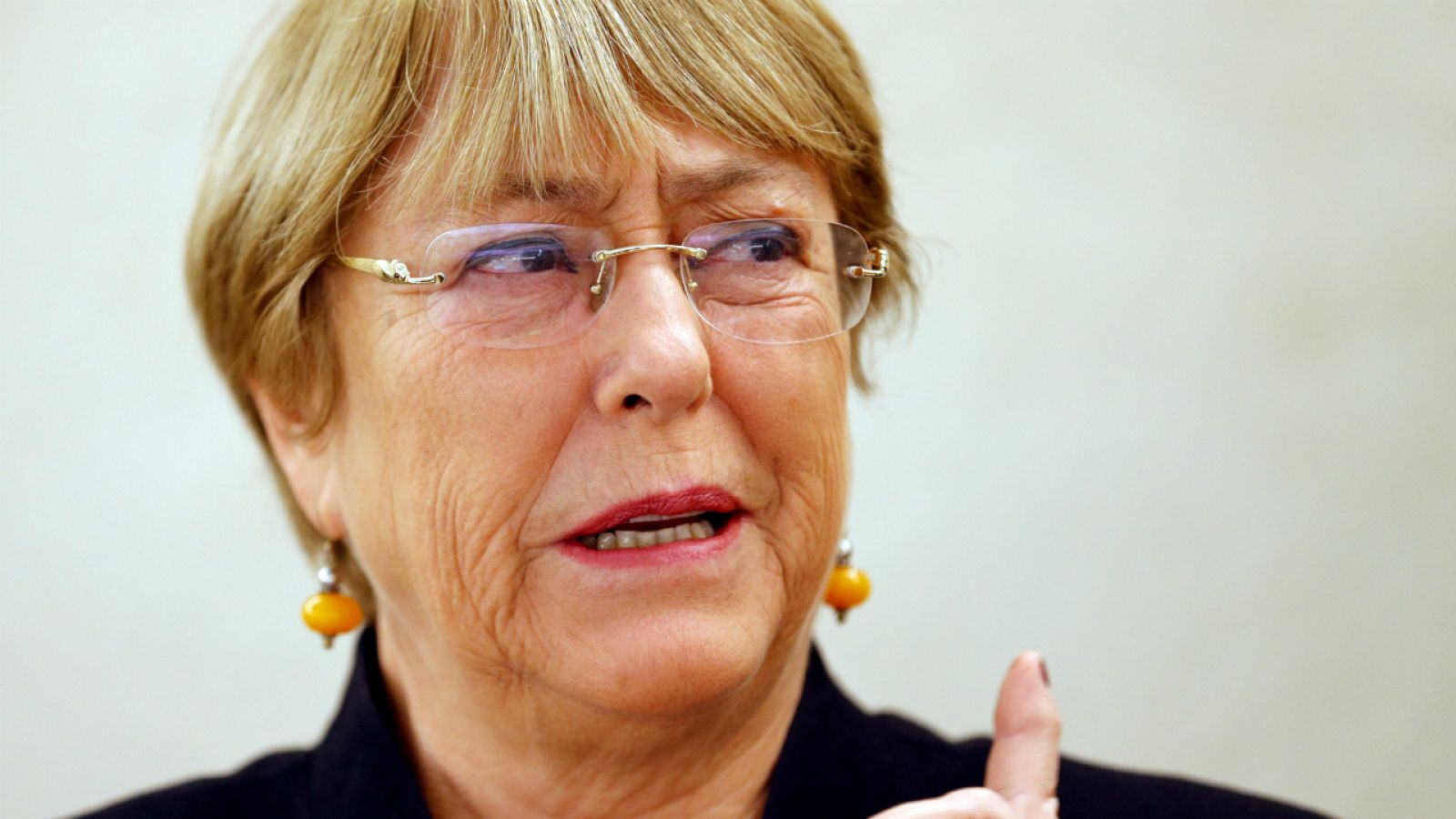 Fotografía de archivo de la Alta Comisionada de Derechos Humanos de la ONU, Michelle Bachelet