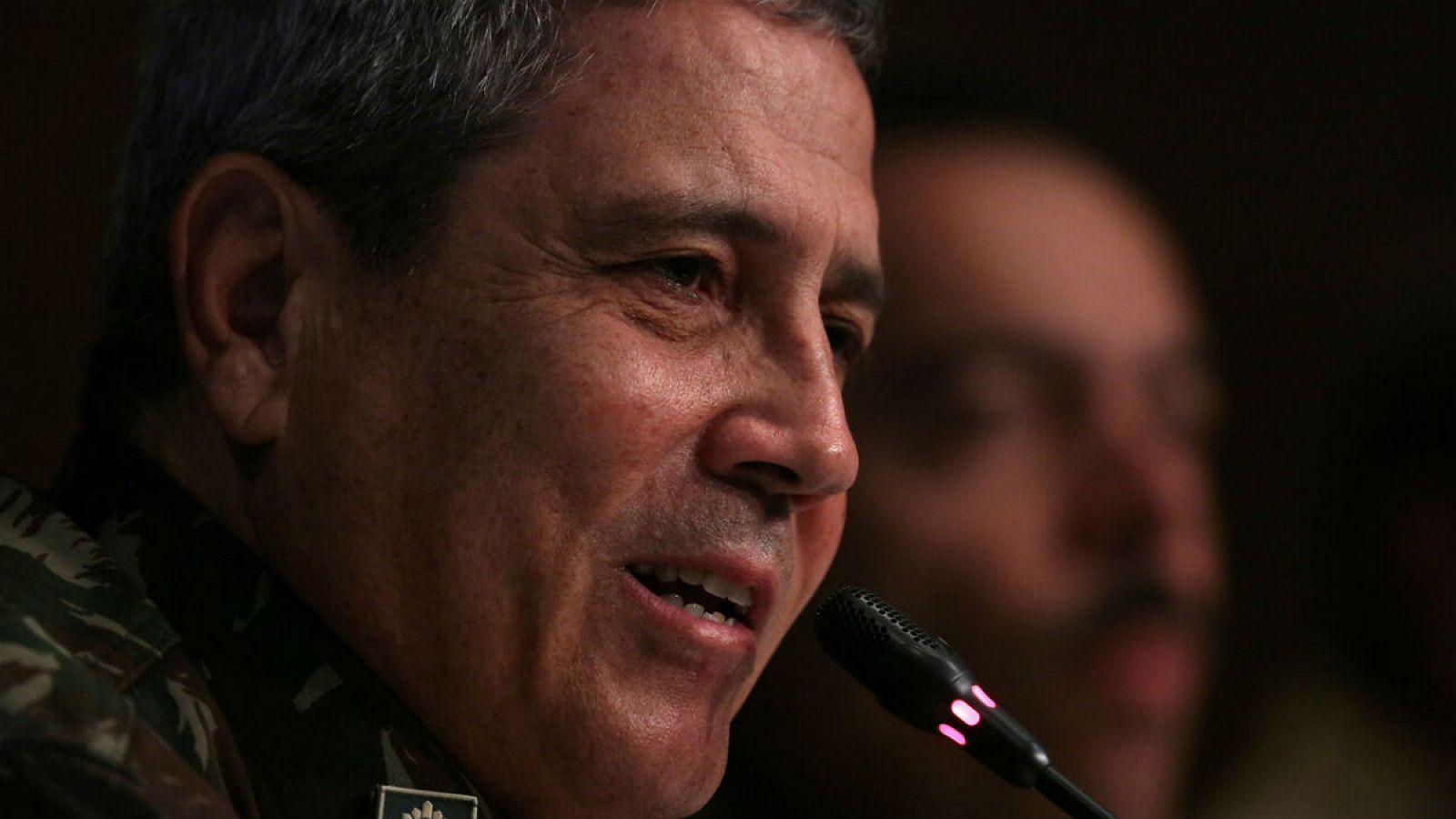 Walter Braga Netto ha sido designado como ministro de Presidencia dentro del gobierno del ultraderechista Jair Bolsonaro, presidente de Brasil. En la imagen, durante una conferencia en Río de Janeiro en 2018.