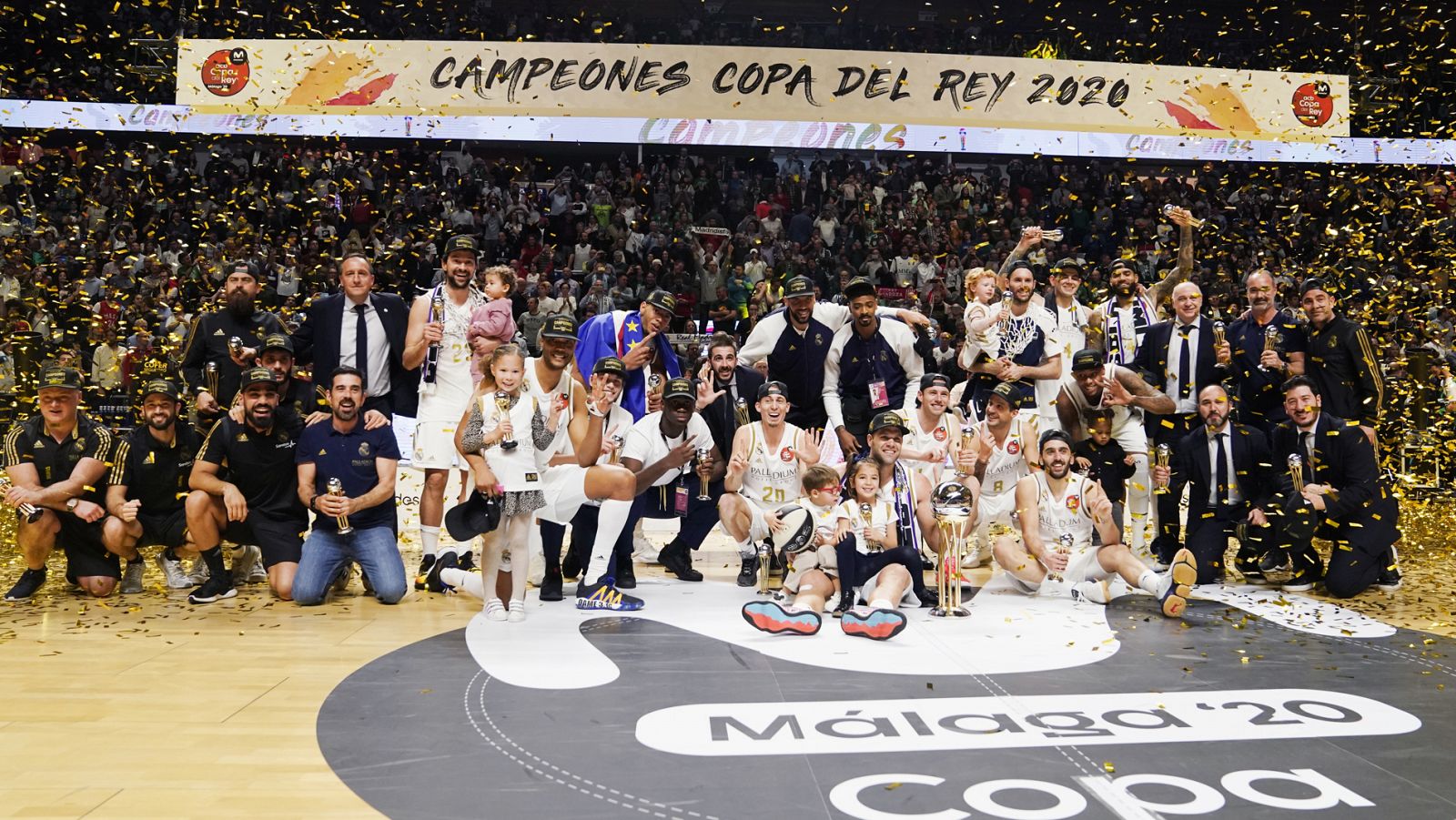 El Real Madrid, campeón de la Copa del Rey 2020.