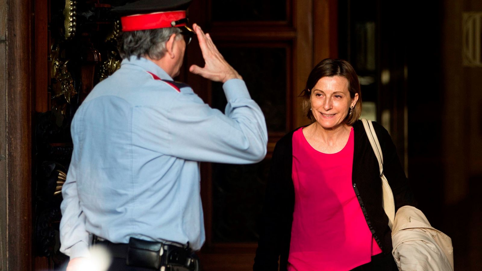 La expresidenta del Parlament, Carme Forcadell, en una imagen de archivo