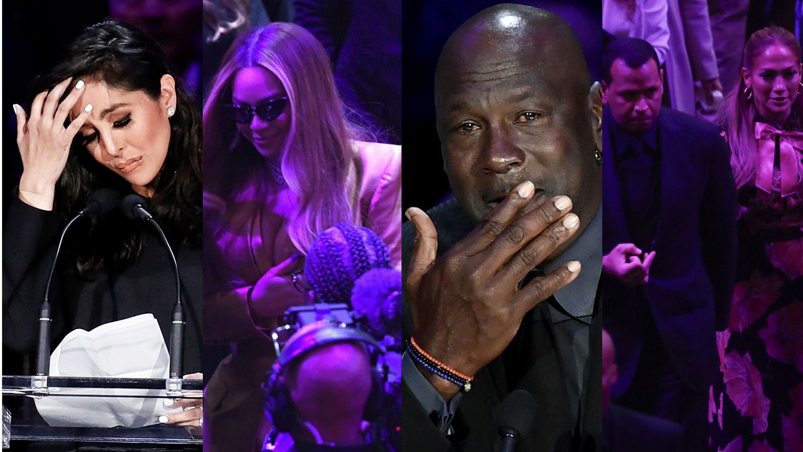 Kobe Bryant Funeral Michael Jordan Y Beyonce Le Lloran Rtve Es