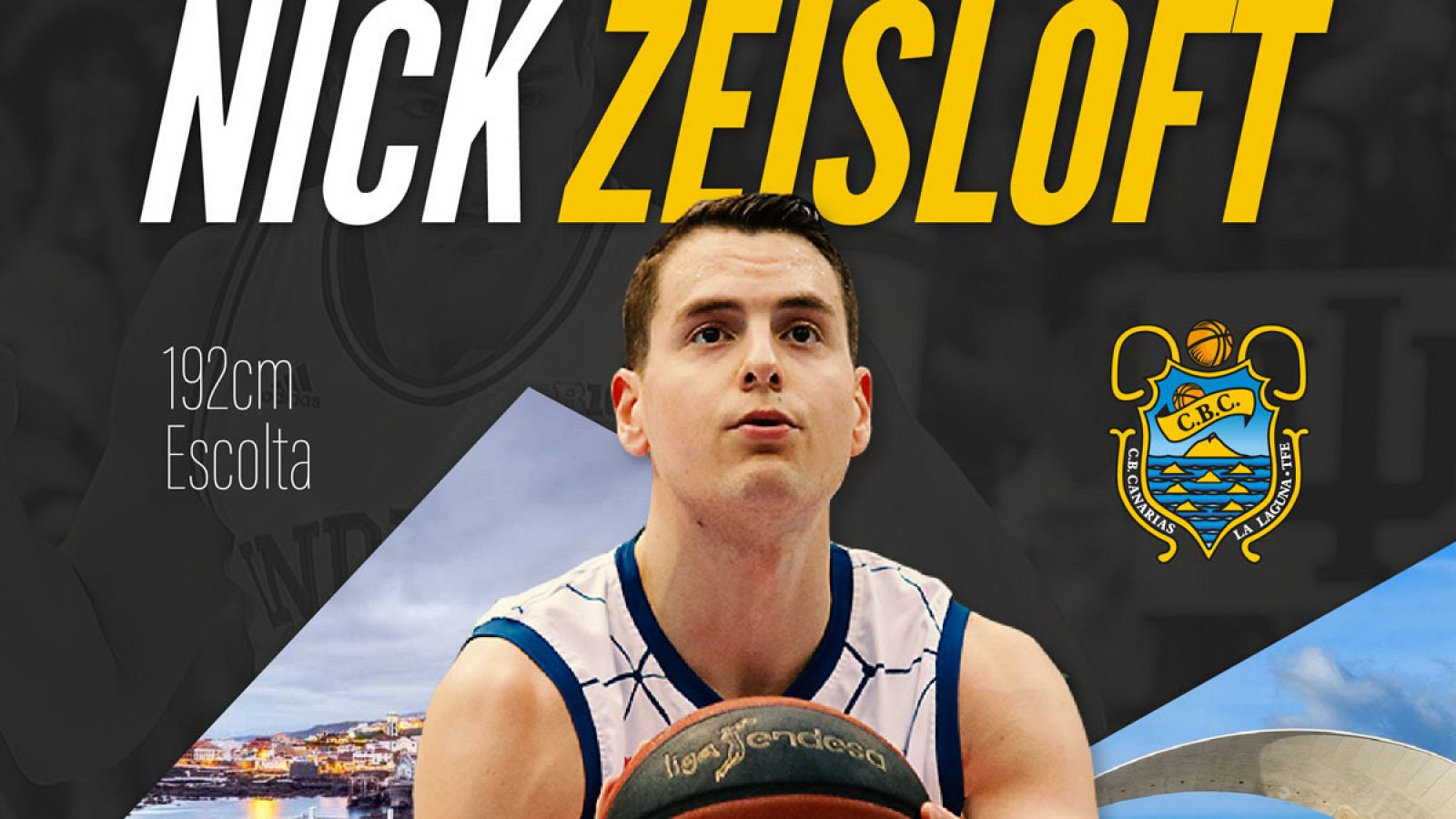 Nick Zeisloft, nuevo fichaje del Iberostar Tenerife