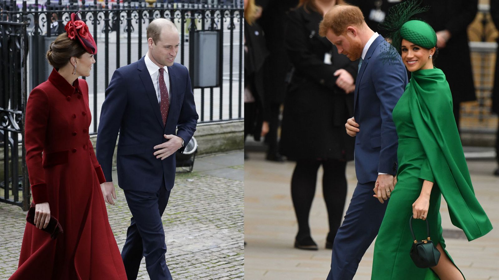 La familia real británica se reúne en Westminster con motivo del día de la Commonwealth