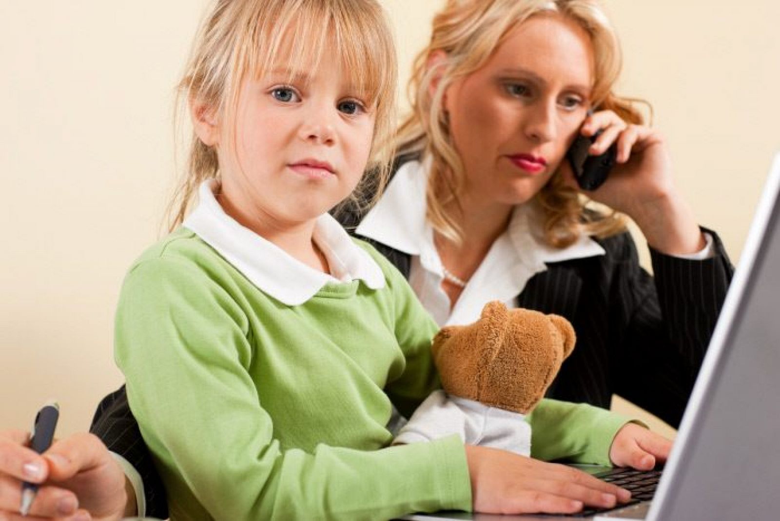 Teletrabajo con niños