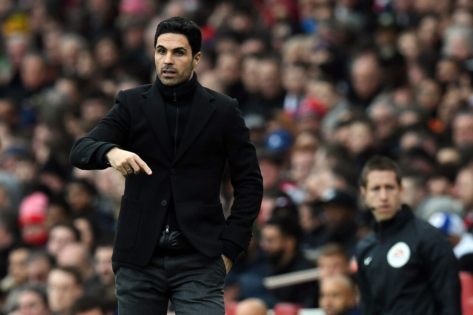  Mikel Arteta, entrenador del Arsenal