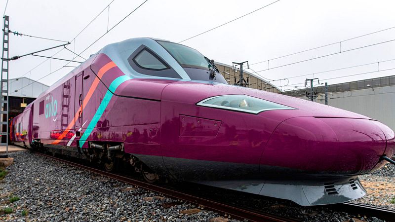 Un tren de Renfe de alta velocidad de bajo coste