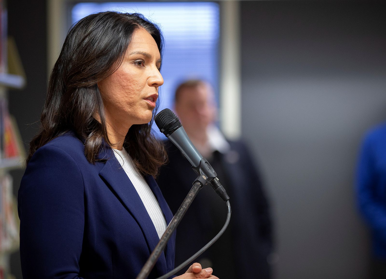 Fotografía de archivo del 21 de marzo de 2019 que muestra a la congresista demócrata por Hawai, Tulsi Gabbard.