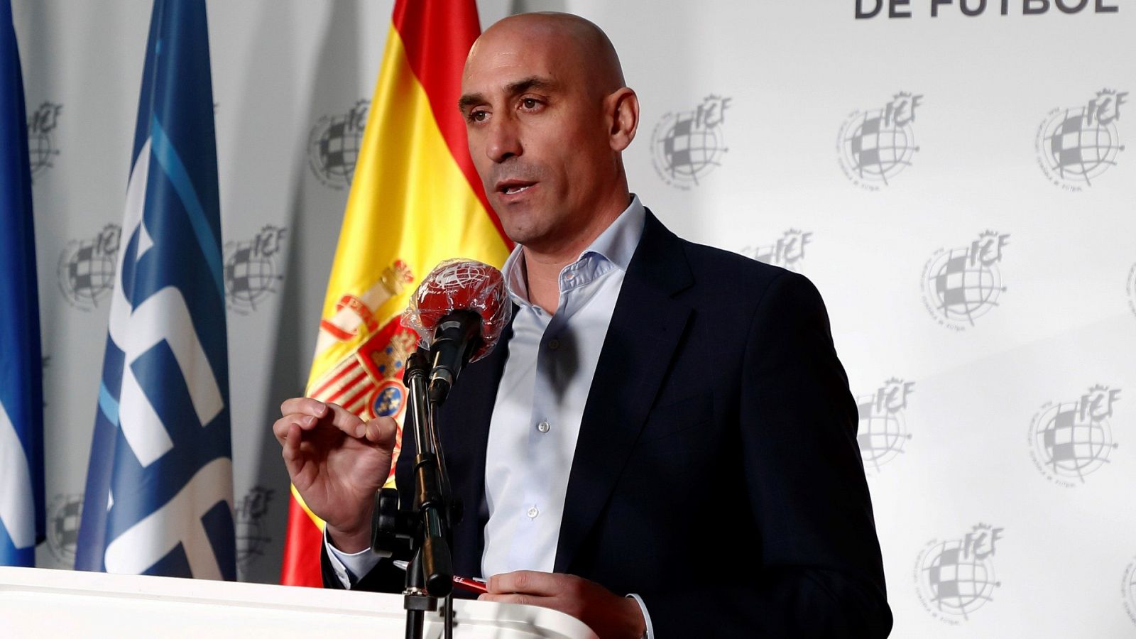 Luis Rubiales, presidente de la RFEF.