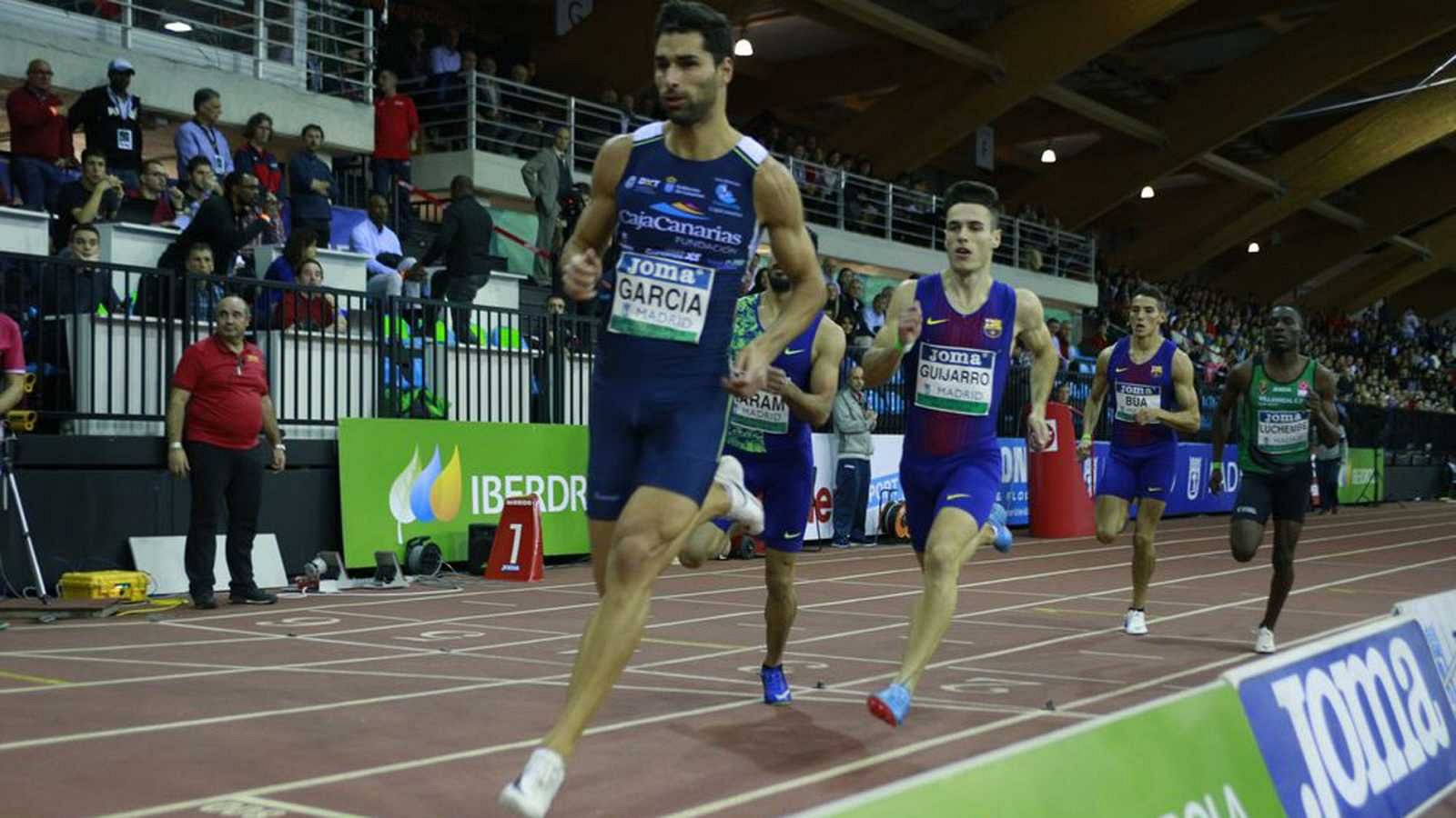 El atleta palmero, Samuel García