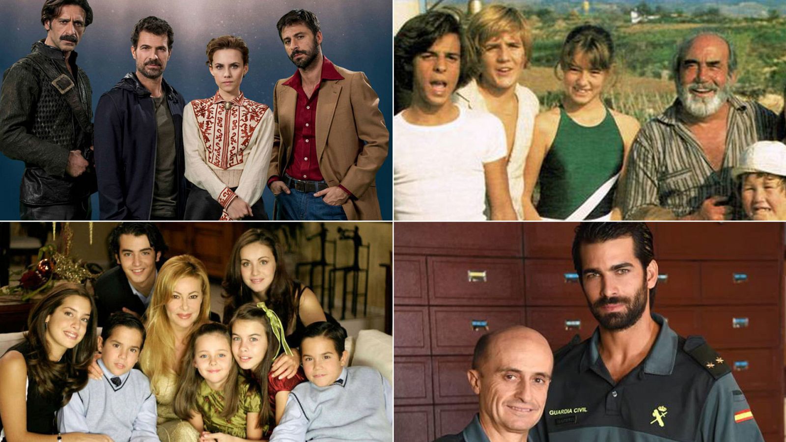 Series para ver en familia: El Ministerio del Tiempo, Verano Azul, Ana y los siete y Olmos y Robles gratis y online en RTVE