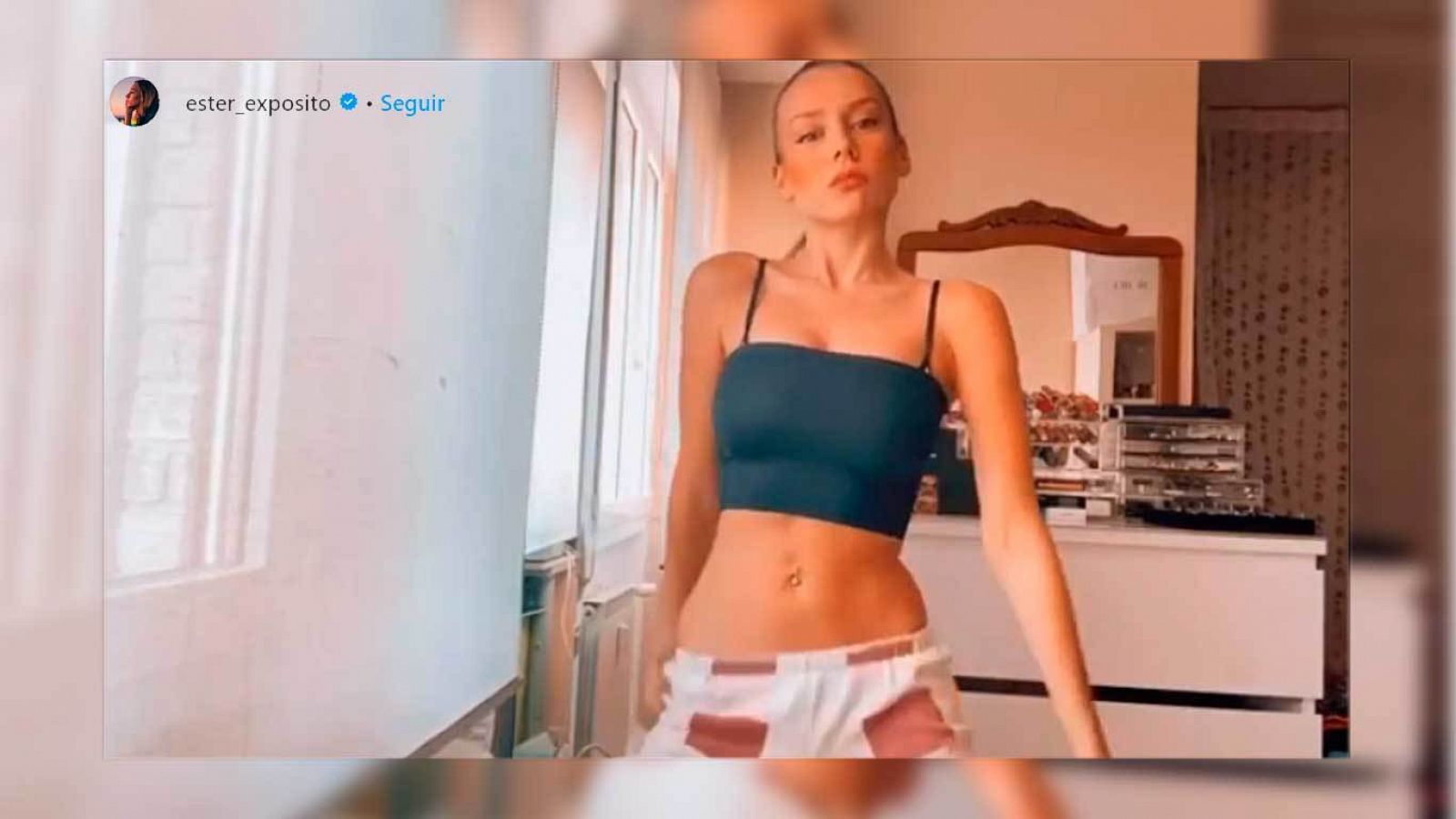 Ester Expósito incendia Instagram con el conjunto de lencería de encaje más  sensual y rompedor