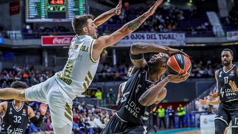 El Real Madrid, en un partido de esta temporada en la Euroliga.