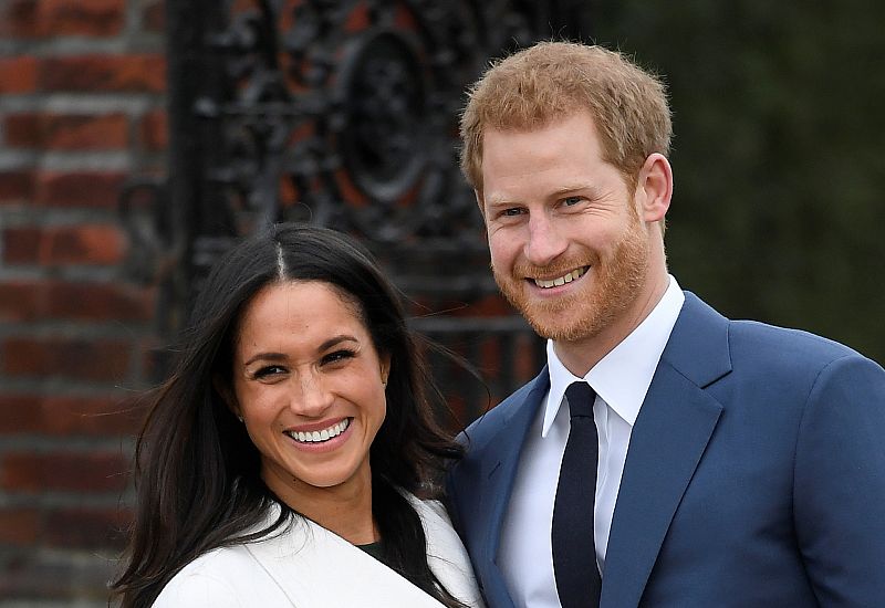 Meghan Markle con Harry