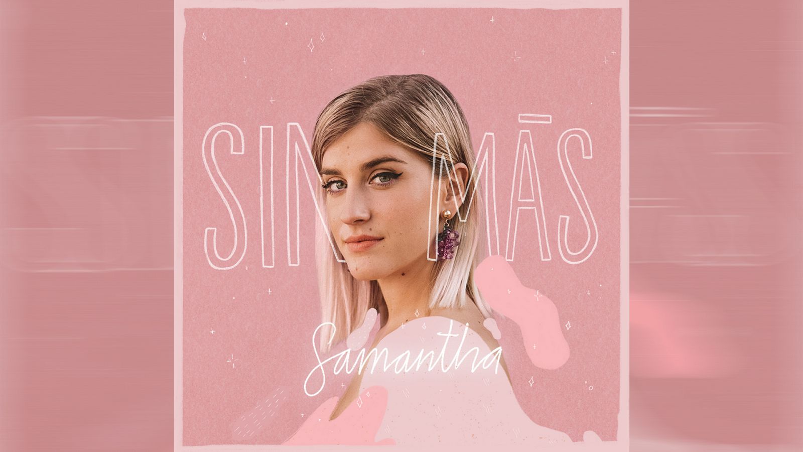 Portada de "Sin más", el primer single de Samantha