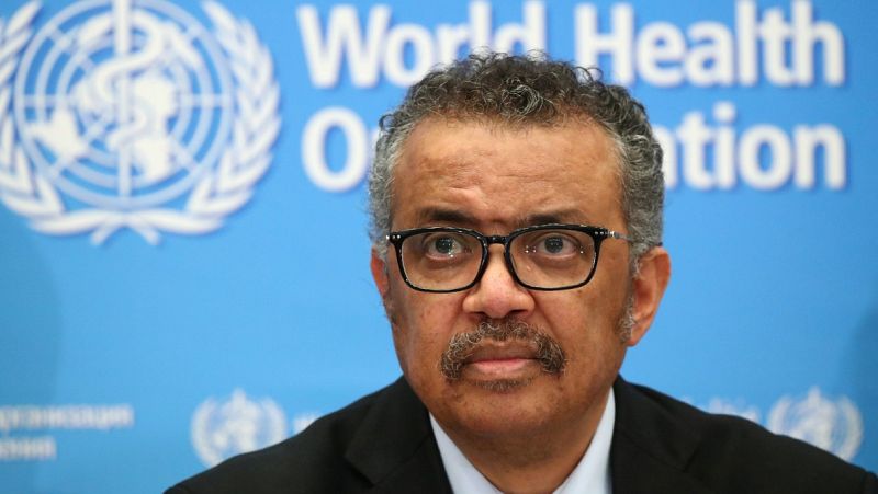 El Director General de la OMS, Tedros Adhanom Ghebreyesus.