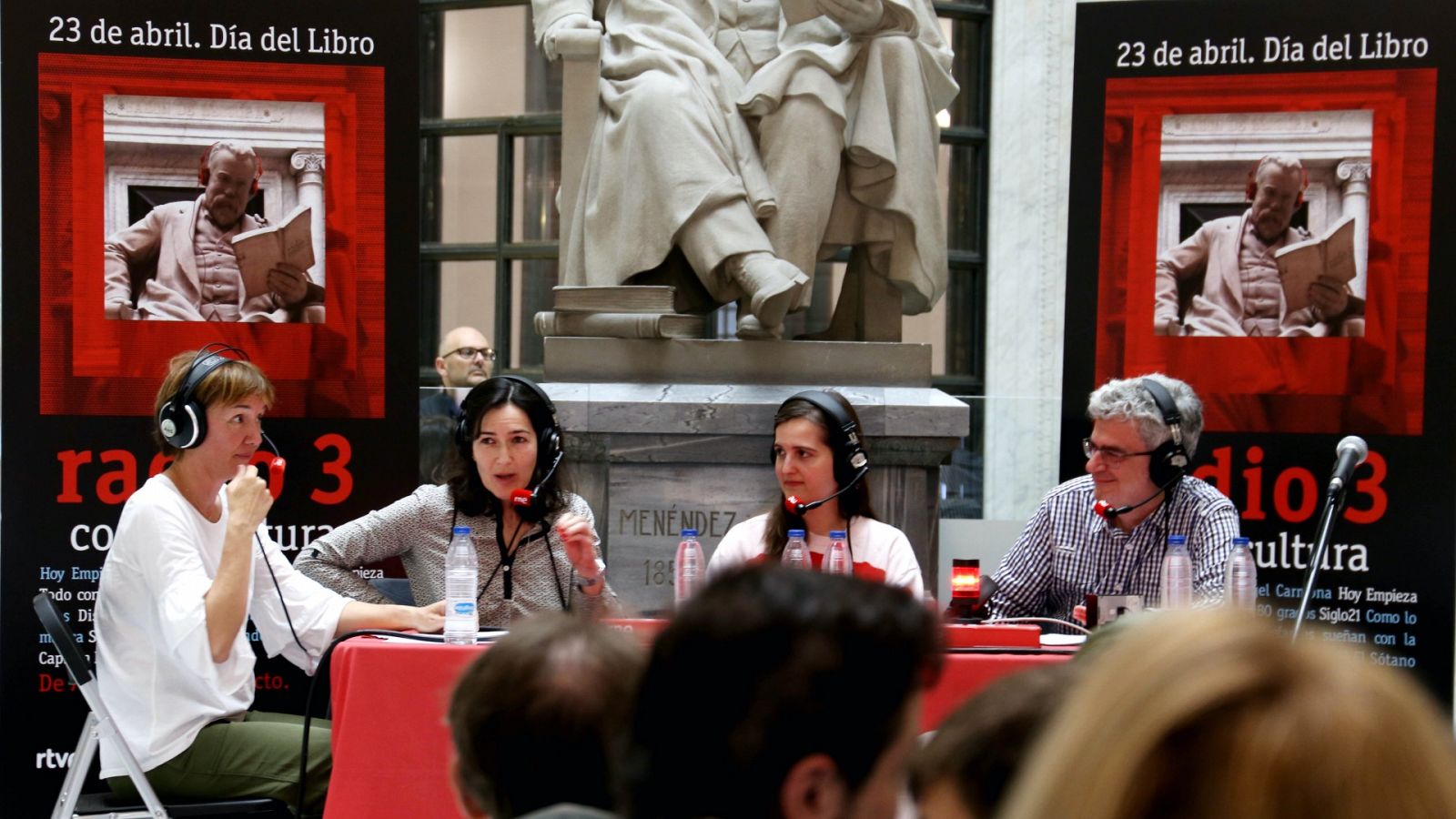 radio 3 biblioteca nacional dia del libro