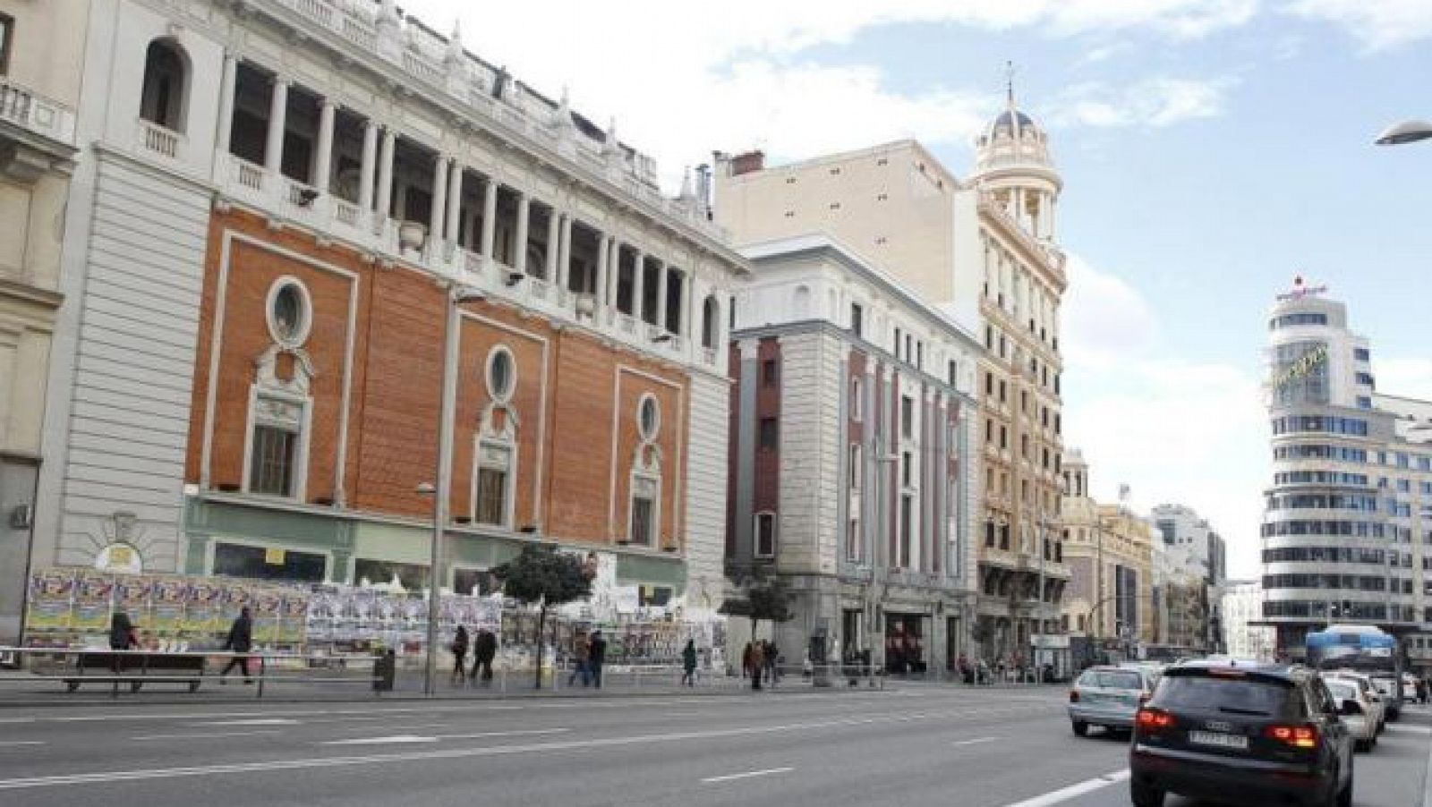 Imagen de archivo del Palacio de la Música en la Gran Vía de Madrid