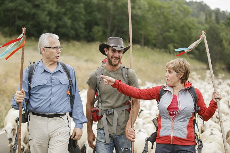 Baltasar Garzón, Zacarías y Anabel Alonso