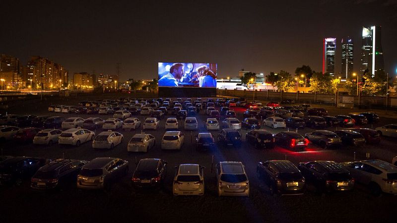 El Autocine Madrid RACE antes del confinamiento por el coronavirus