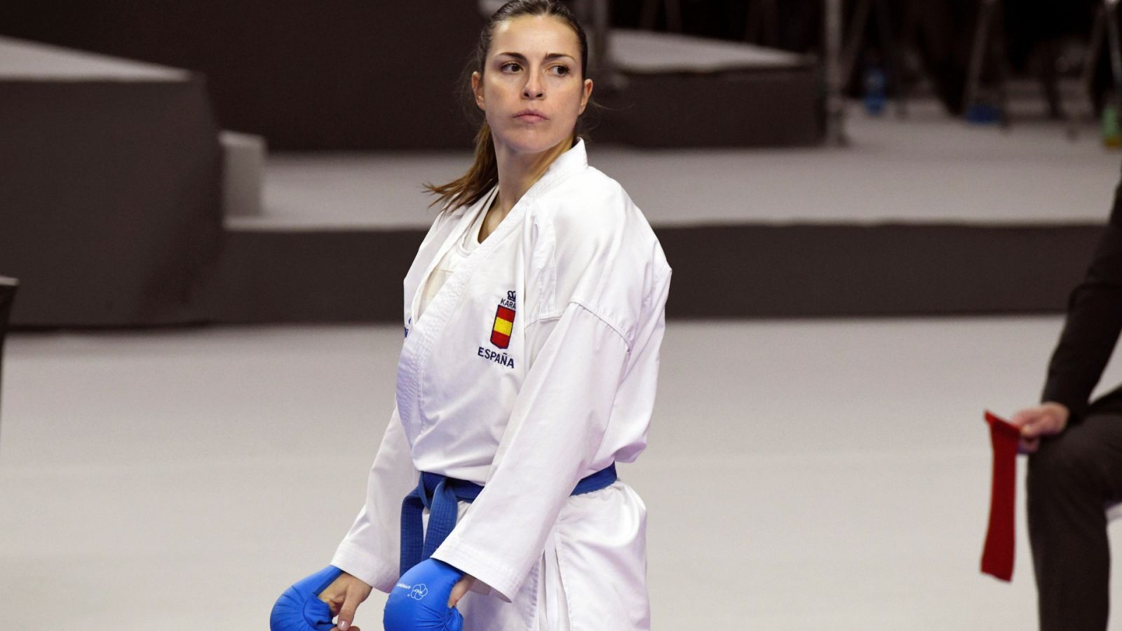 La karateka española, Laura Palacio.