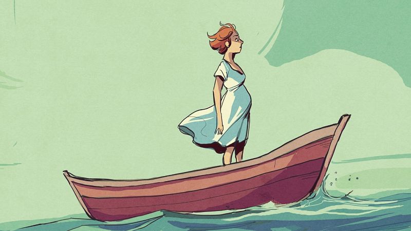 Detalle de la portada de 'Espuma'