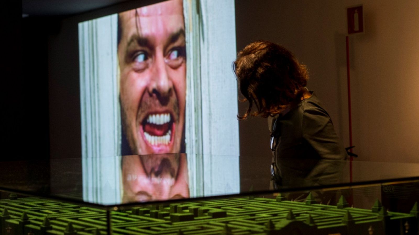 Exposición del 2018 en Barcelona sobre el cineasta Stanley Kubrick.