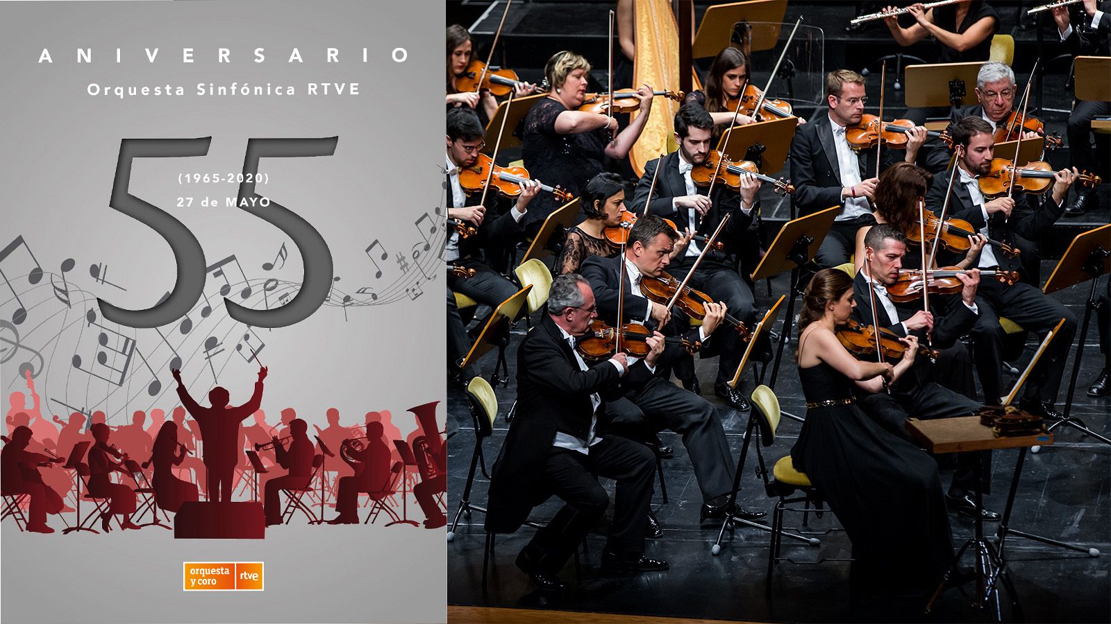 55º aniversario de la Orquesta Sinfónica RTVE