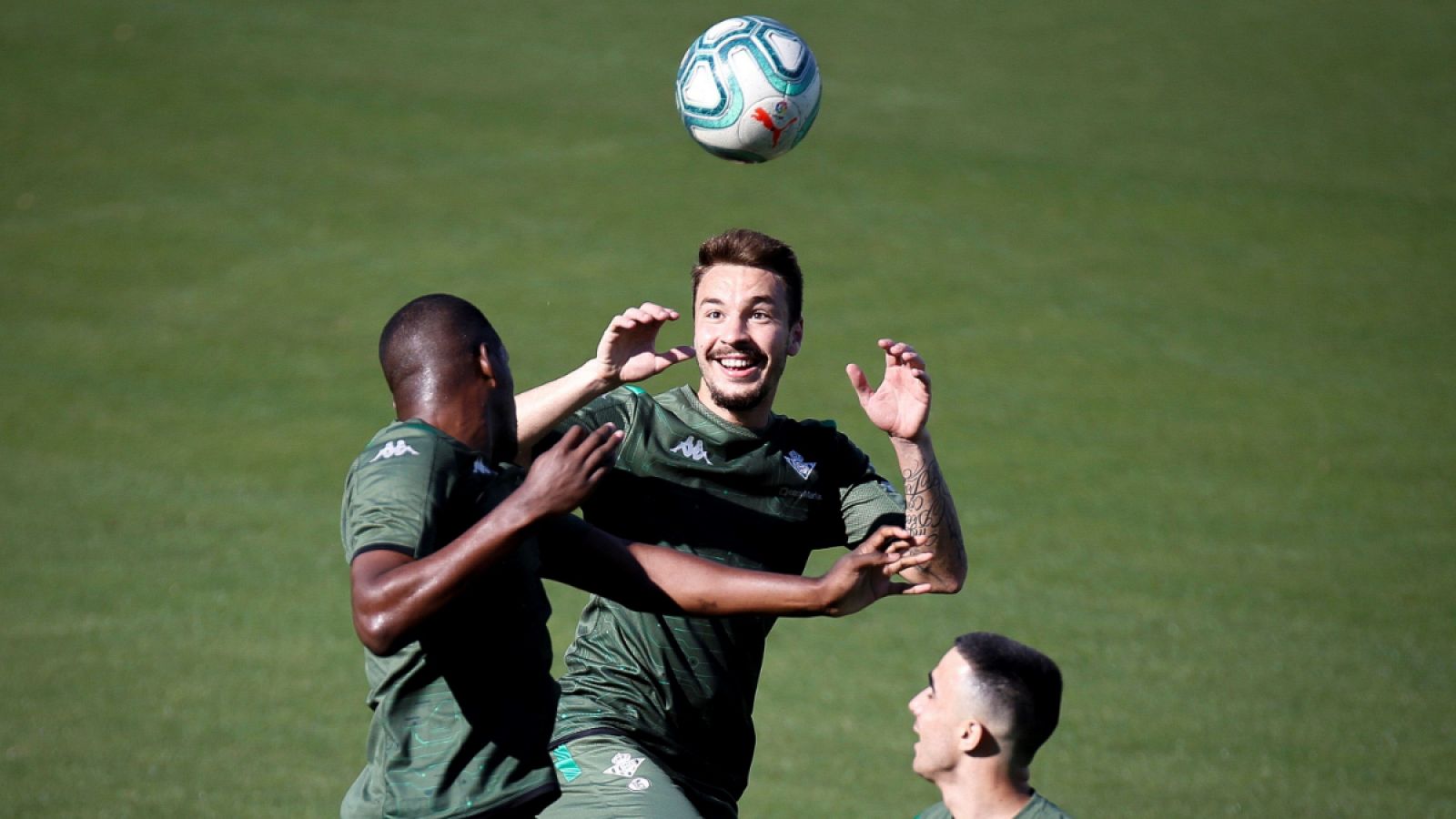 Imagen: Entrenamiento del Real Betis