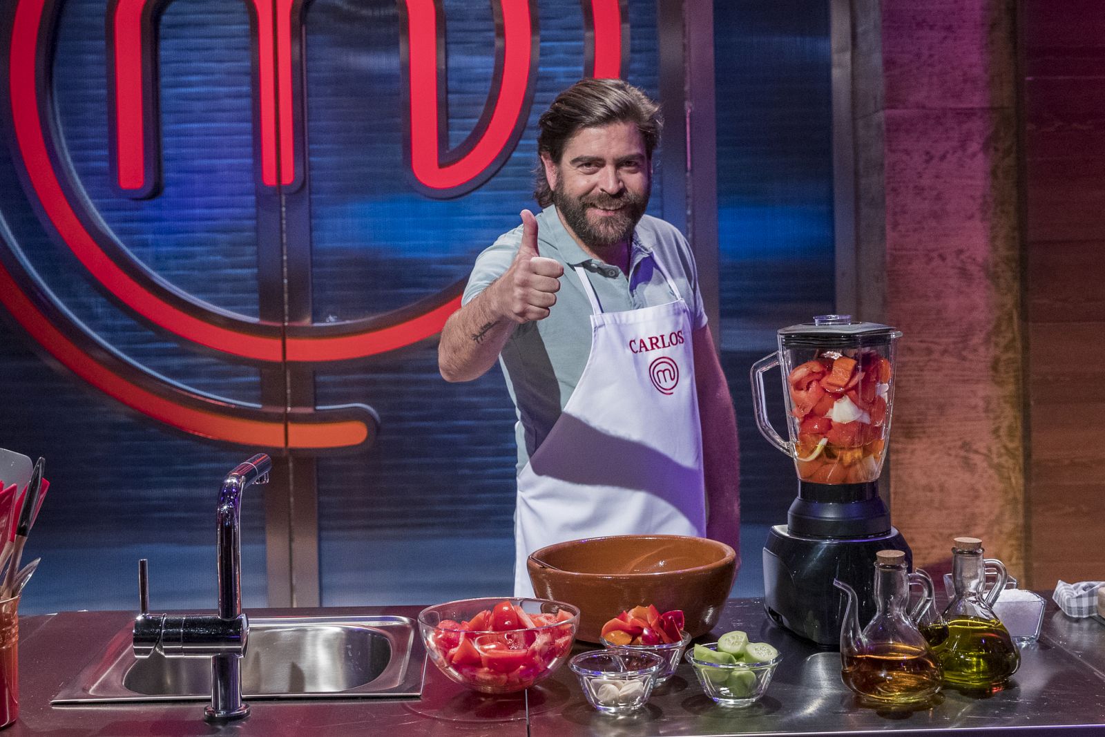  Carlos, nuevo concursante de 'MasterChef' 8