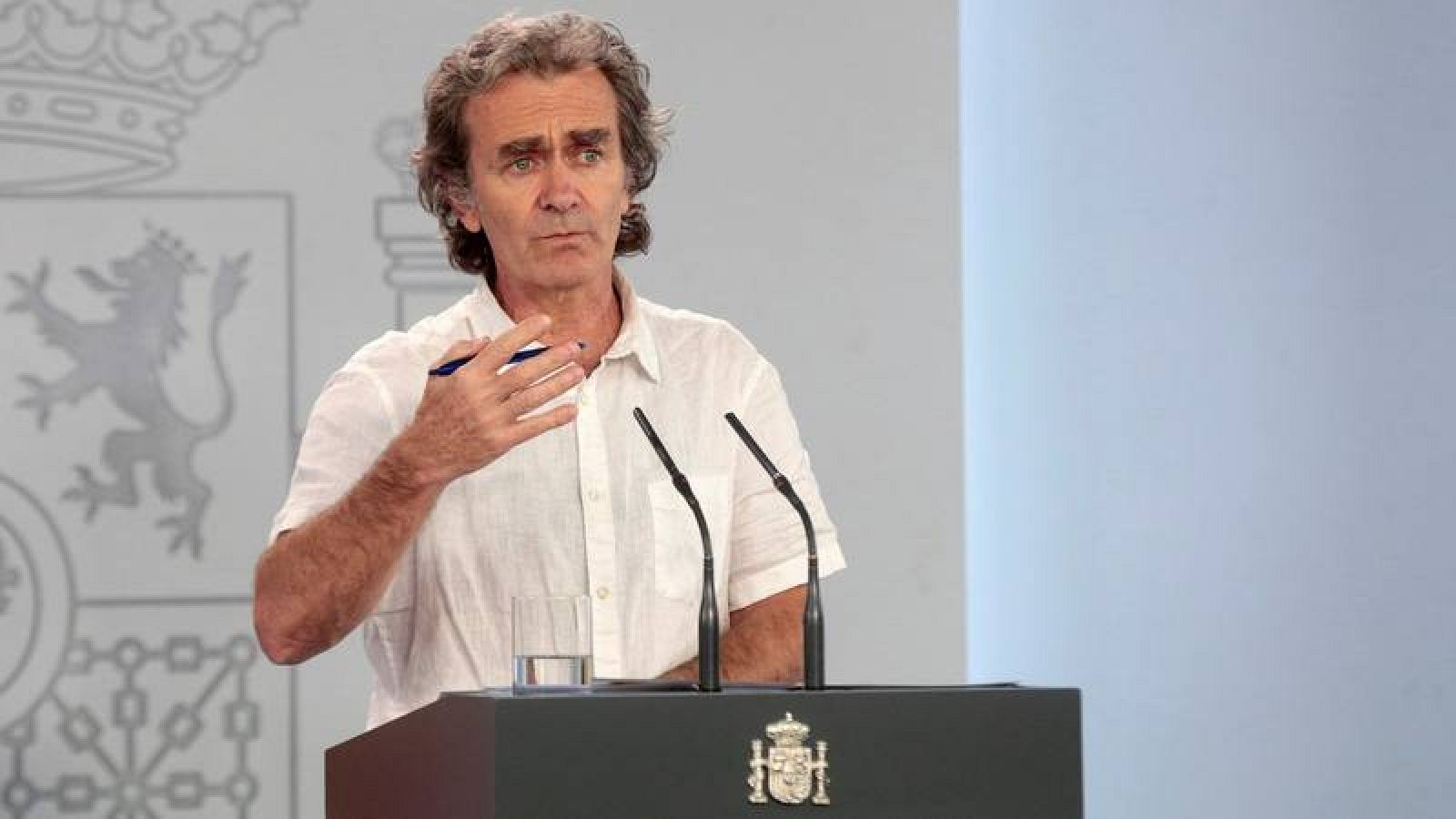 El director del Centro de Alertas y Emergencias Sanitarias, Fernando Simón.