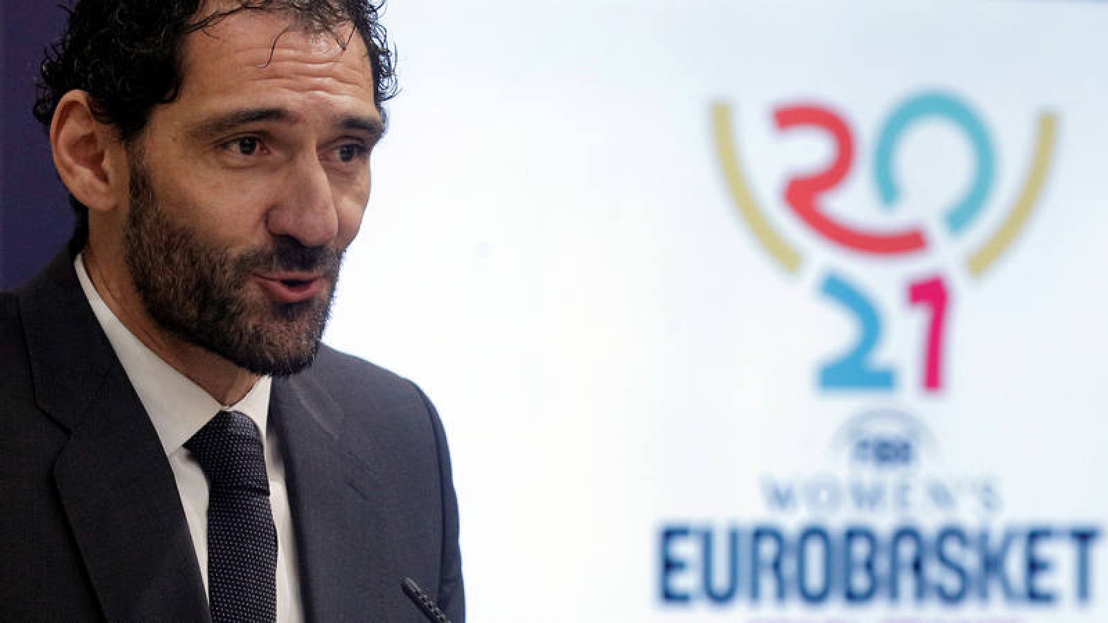 El presidente de la Federación Española de Baloncesto, Jorge Garbajosa.