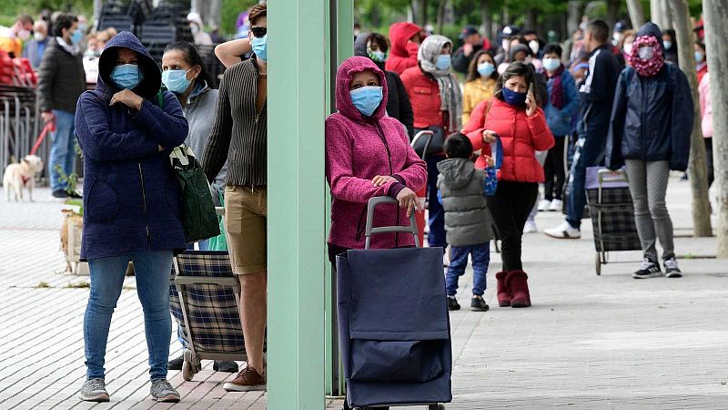 Durante esta cuarentena se ha disparado el número de personas que ha tenido que recurrir a la ayuda alimentaria