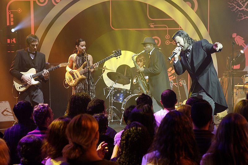 Pau Donés y su grupo Jarabe de Palo