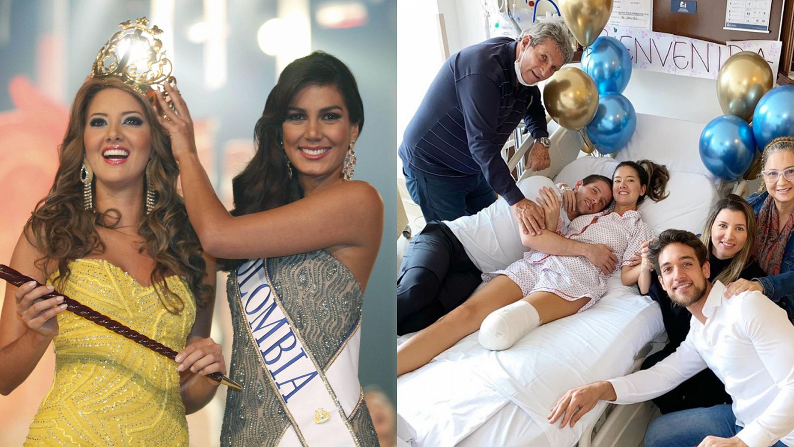 La ex Miss Colombia decidió someterse a la amputación para poder hacer vida normal con una prótesis