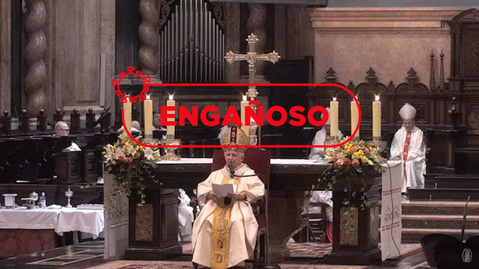 El cardenal Cañizares divulga en misa el bulo de que la vacuna del coronavirus se fabrica con "células de fetos abortados"
