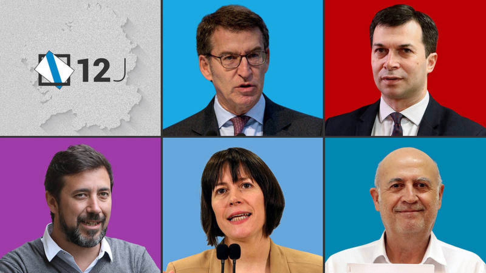 Elecciones gallegas 2020 Quiénes son los candidatos l RTVE