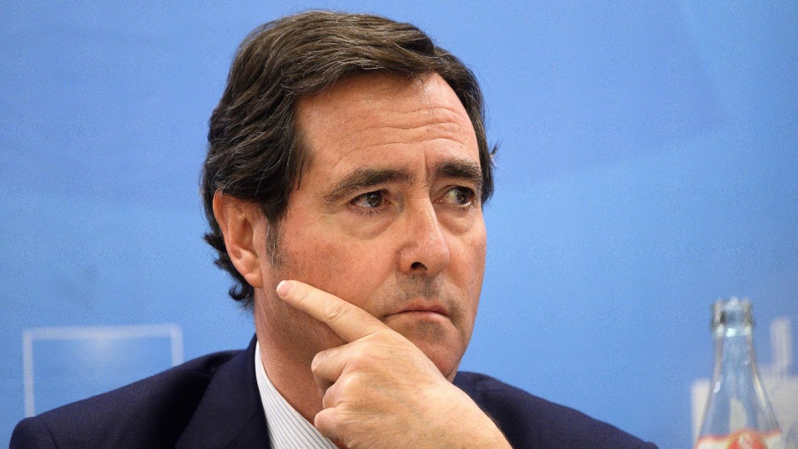 El presidente de la CEOE, Antonio Garamendi, en una imagen de archivo