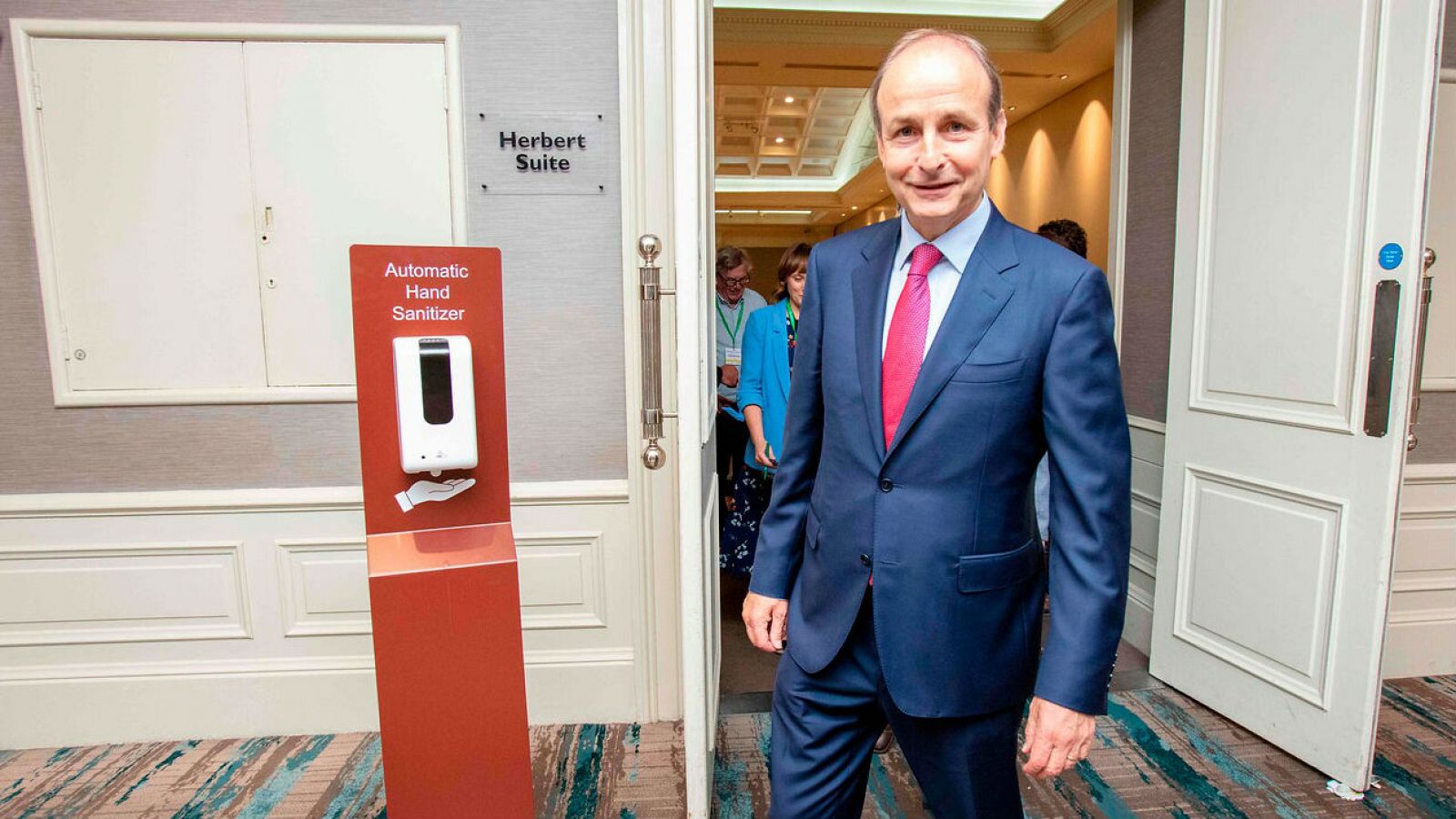 El líder de Fianna Fail, Micheal Martin.