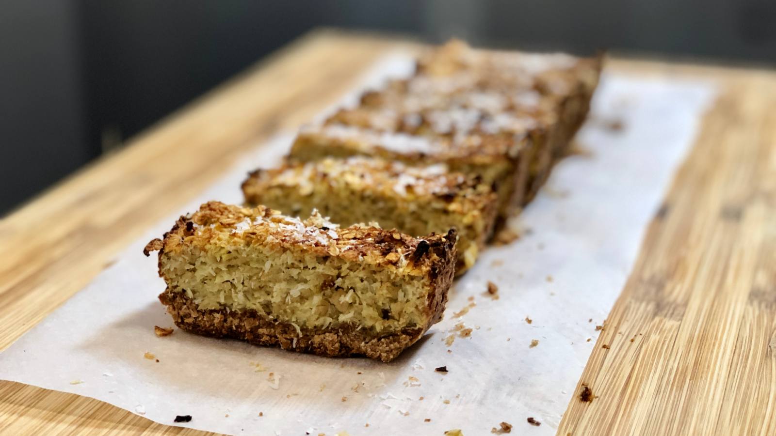 Barritas energéticas de manzana y canela