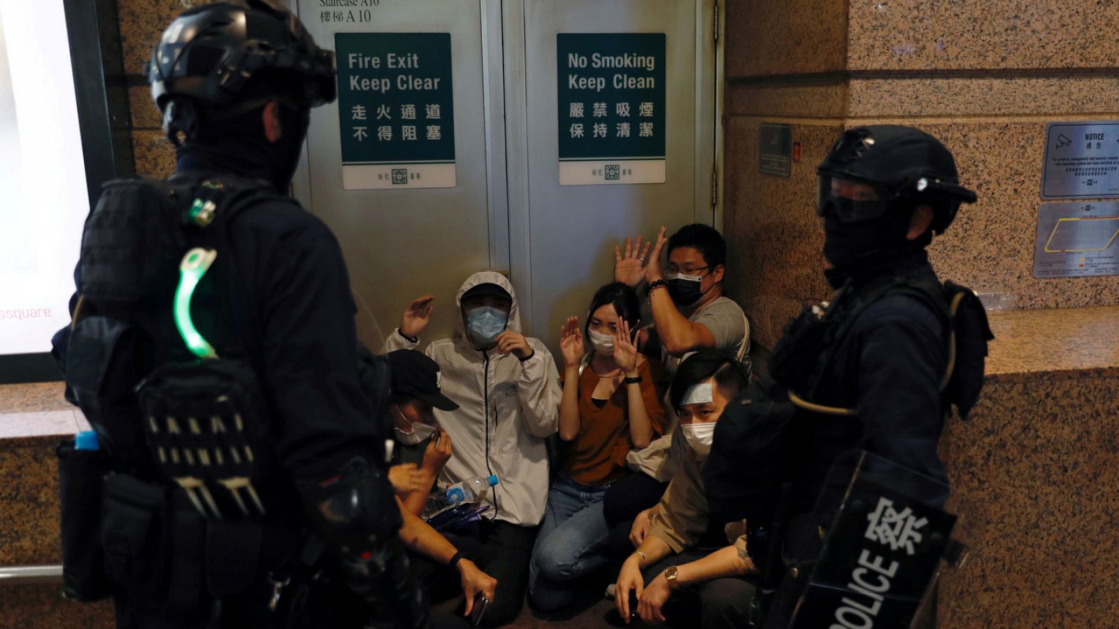 Varios detenidos en las protestas contra la nueva Ley de Seguridad que China ha aprobado para Hong Kong