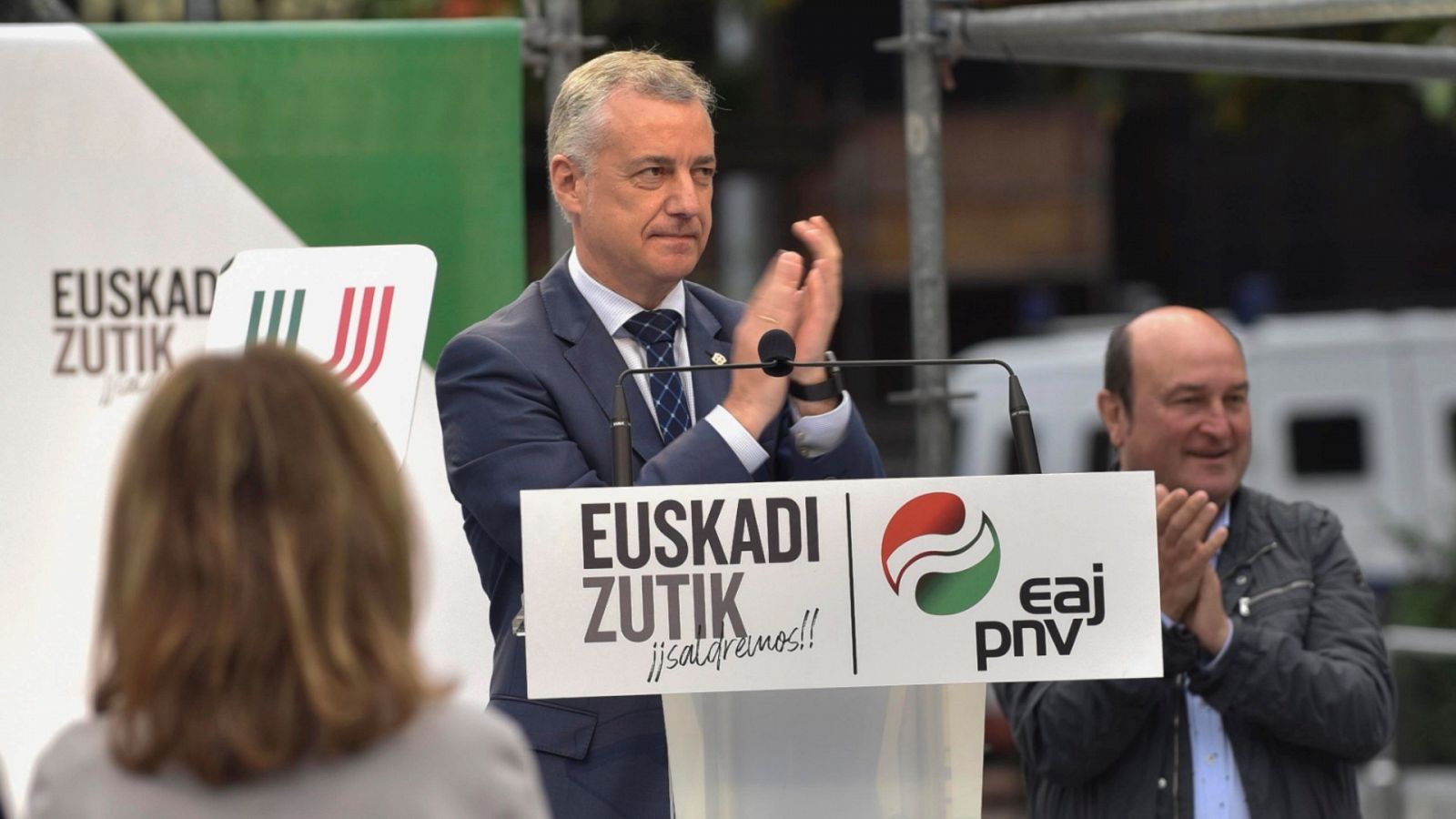  El lehendakari y candidato del PNV a la reelección, Iñigo Urkullu.