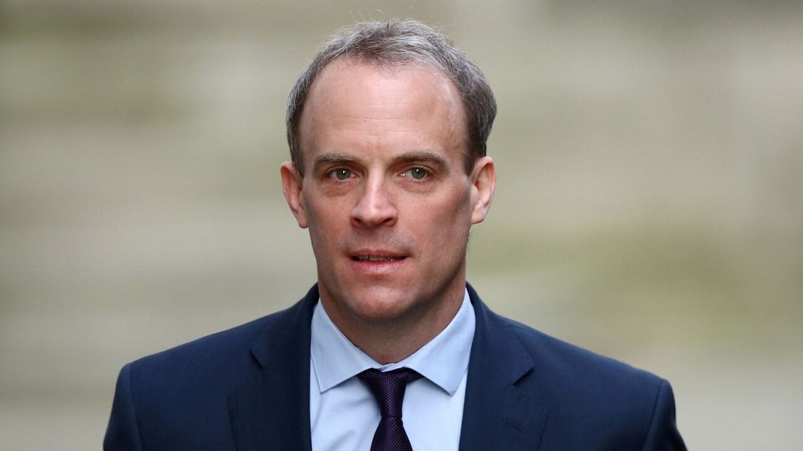 El ministro de Exteriores británico, Dominic Raab