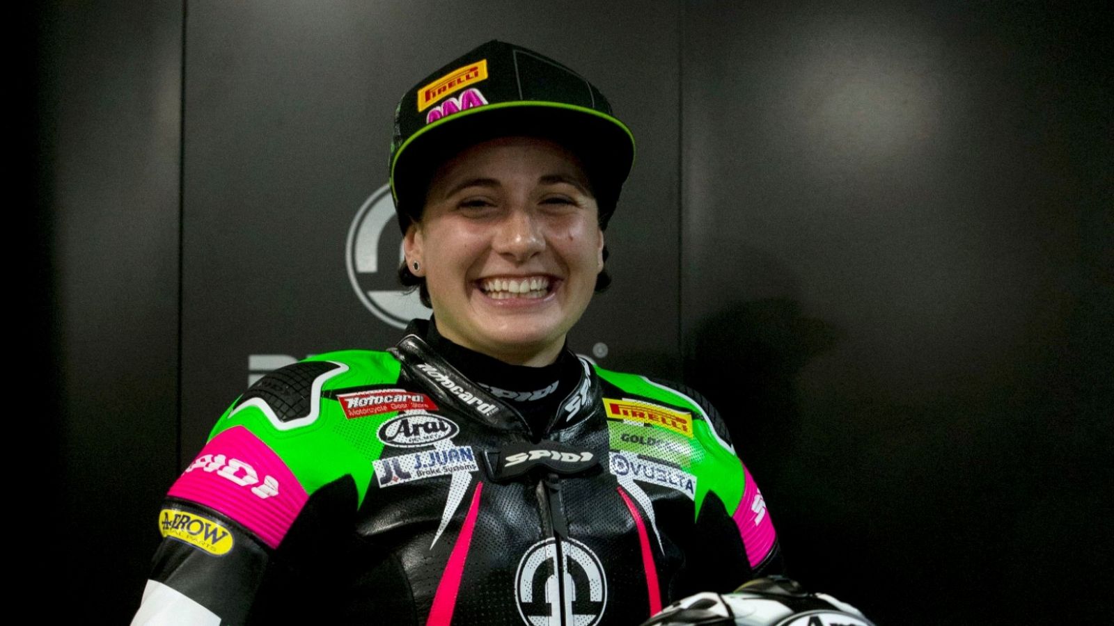  La motociclista Ana Carrasco, que en 2018 se convirtió en la primera mujer campeona del mundo 