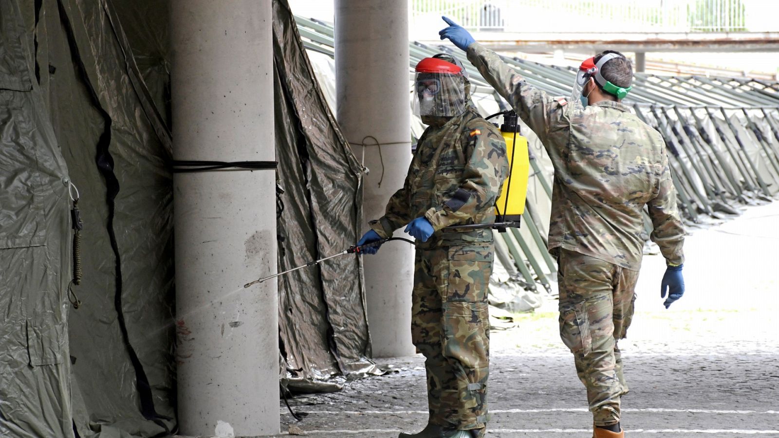 Emergencia del coronavirus: El Ejército encuentra cadáveres de