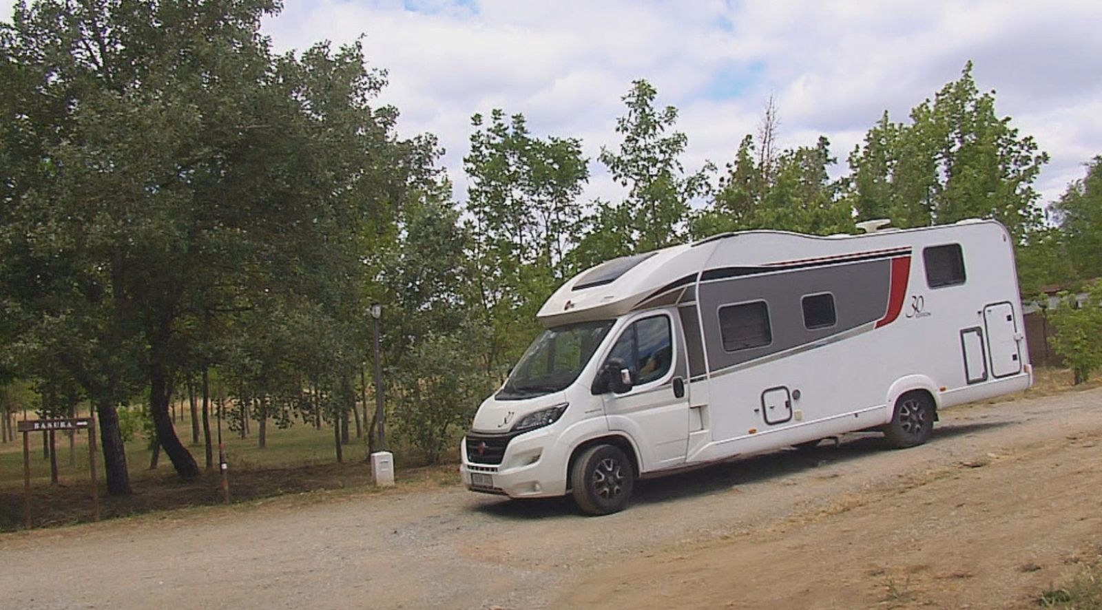 Acampada en la sierra norte de Sevilla