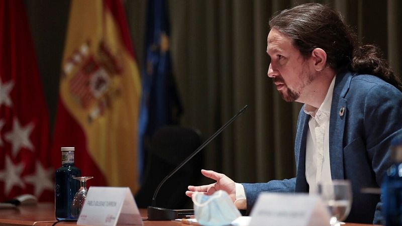 El vicepresidente segundo del Gobierno, Pablo Iglesias