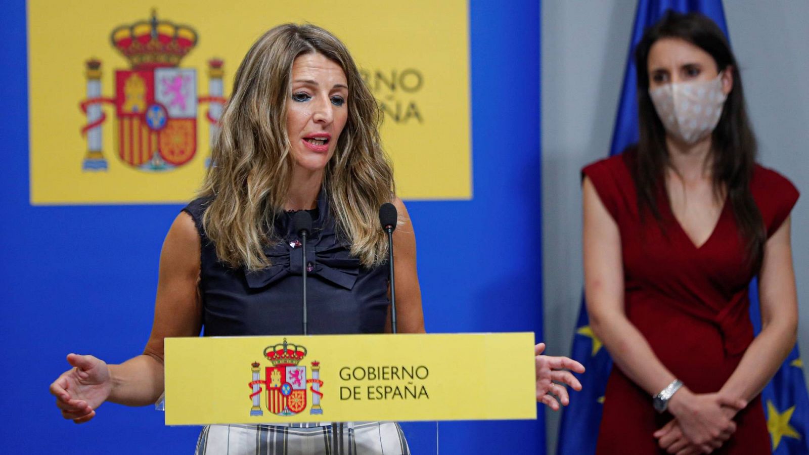 Yolanda Díaz acepta la Vicepresidencia de Iglesias