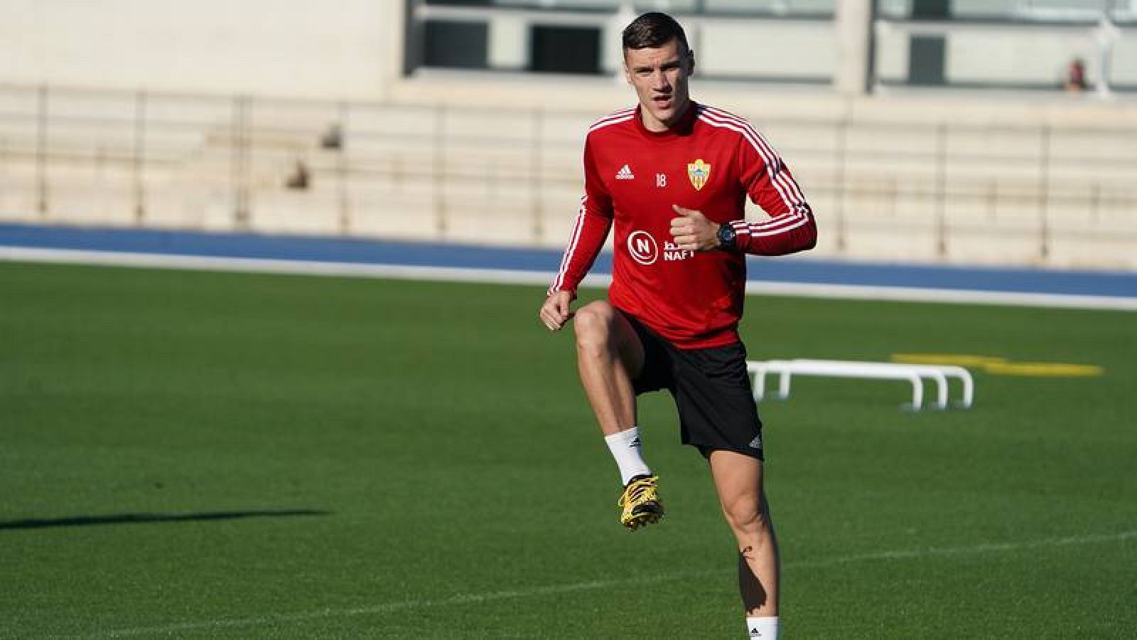 Entrenamiento del Almería
