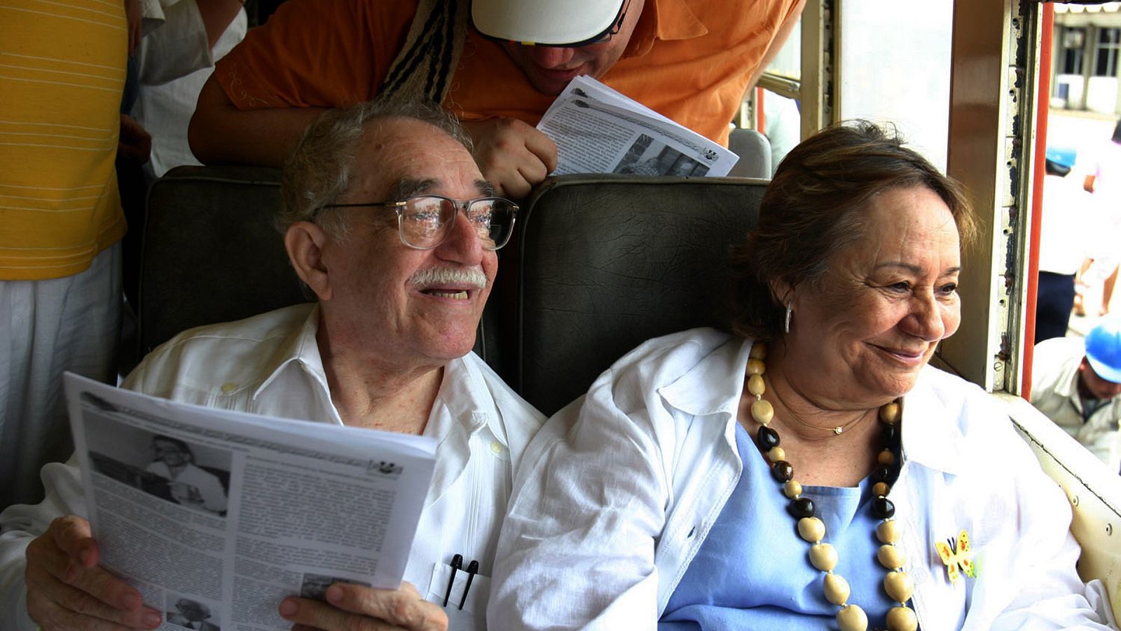 Gabriel García Márquez junto a su mujer, Mercedes Barcha, en una imagen de mayo de 2007.