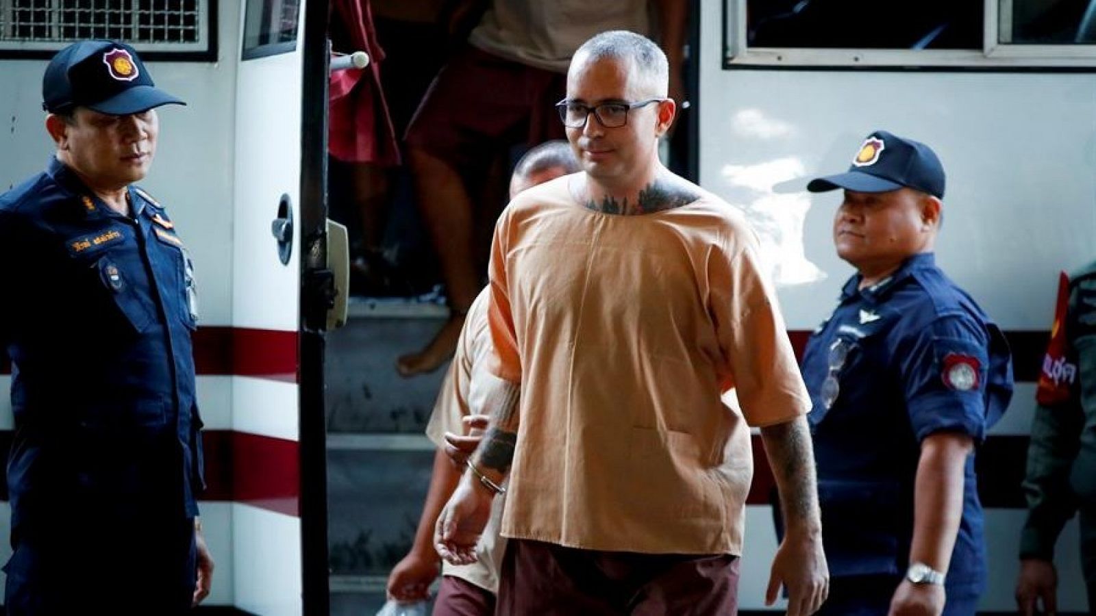  Artur Segarra a su llegada al Tribunal de Bangkok en 2019